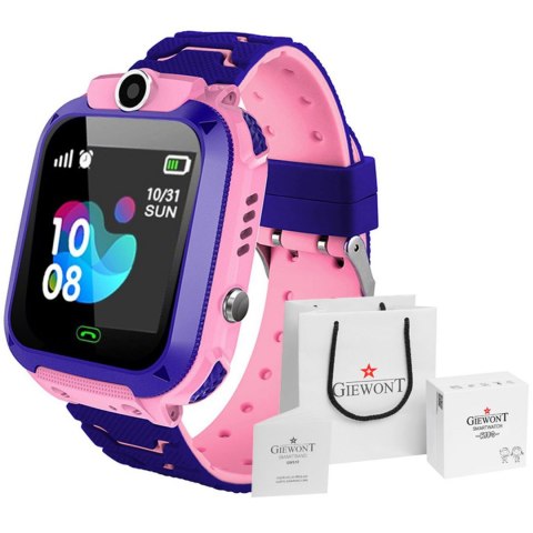 Smartwatch Dziecięcy Giewont SIM SOS GW510-1 PINK