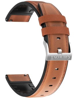 Pasek do Smartwatch Giewont GW440 Skórzany BRĄZOWY GWP440-3