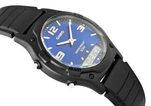 Zegarek Casio AW-49HE-2AVDF Dual time