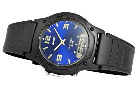 Zegarek Casio AW-49HE-2AVDF Dual time
