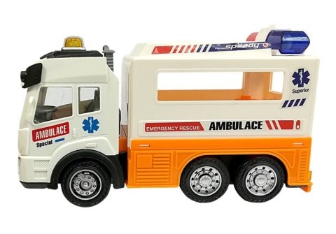 AMBULANS AUTKO NA BATERIE ŚWIATŁO DŹWIĘKI