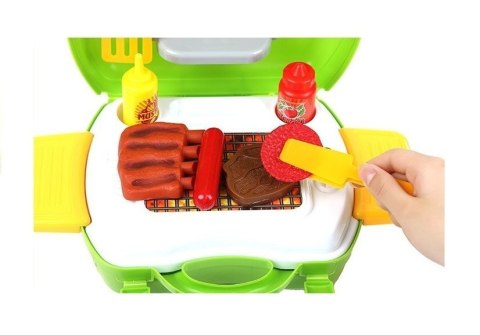 GRILL ZAMYKANY W WALIZCE WALIZKA DREAM 32 PCS