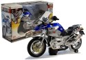 MOTOCYKL NA BATERIE ZE ŚWIATŁAMI I MUZYKĄ NIEBIESKI