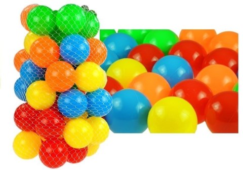PIŁKI DO SUCHEGO BASENU W SIATCE 50 SZT 7CM