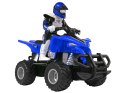 QUAD ZDALNIE STEROWANY NIEBIESKI 27 MHZ 1:16 NA BATERIE