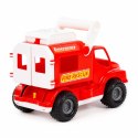 STRAŻ POŻARNA AUTO CONSTRUCK CZERWONY POLESIE 41920