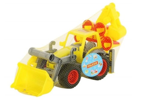 TRAKTOR KOPARKA ŁYŻKA GUMOWE KOŁA "CONSTRUCK" 0377