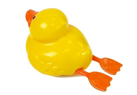 ŻÓŁTA KACZKA NA BATERIE 18 CM DO KĄPIELI