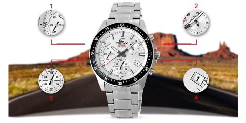 Zegarek Męski CASIO EDIFICE EFV-540D-7AV 10 BAR