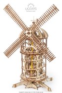 Wieża-Młyn Wiatrowy Model mechaniczny do składania