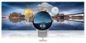 Smartwatch Damski Giewont GW330-2 Srebrny-Szary Pasek Silikonowy + Srebrna Bransoleta
