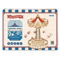 ROBOTIME Drewniane Puzzle 3D - Pozytywka Obrotowe Huśtawki