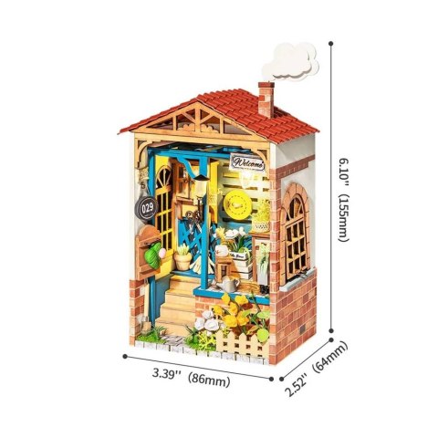 ROBOTIME Składany Drewniany Model Puzzle 3D - Ogród Marzeń