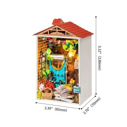 ROBOTIME Składany Drewniany Model Puzzle 3D - Pożyczony ogród