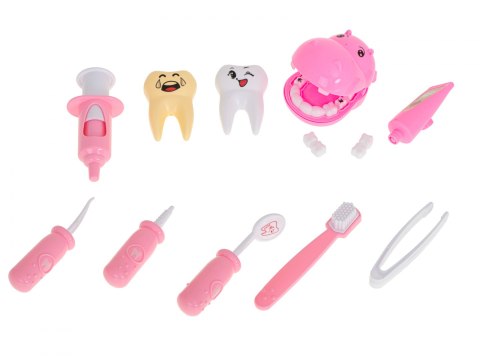 DENTYSTA ZESTAW LEKARSKI HIPOPOTAM RÓŻOWY
