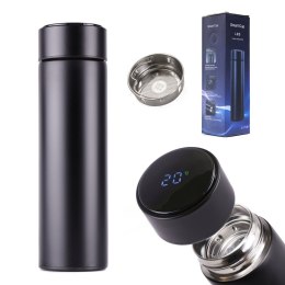KUBEK TERMICZNY TERMOS SMART LED 500ML CZARNY