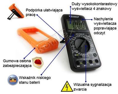 MIERNIK CYFROWY DT9205A