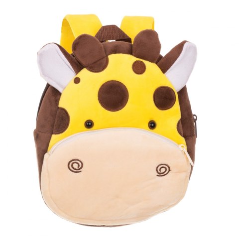 PLECAK PRZEDSZKOLAKA PLUSZOWY ŻYRAFA 24CM