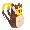 PLECAK PRZEDSZKOLAKA PLUSZOWY ŻYRAFA 24CM