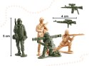 ŻOŁNIERZYKI BAZA WOJSKOWA FIGURKI ZESTAW 114EL.