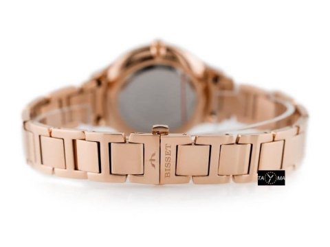 ZEGAREK DAMSKI BISSET BSBE45 - rosegold (zb551e)