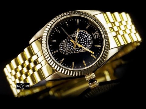 ZEGAREK DAMSKI GENEVA - SKULL - HIT 2015 (zx597a)