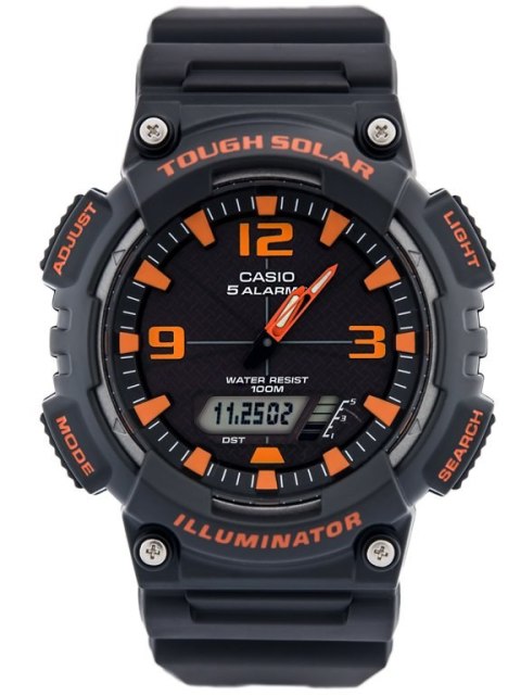 ZEGAREK MĘSKI CASIO AQ-S810W 8AV (zd044a) - SOLAR POWERED