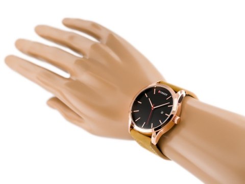 ZEGAREK MĘSKI CURREN 8214 (zc014e) - brown/black