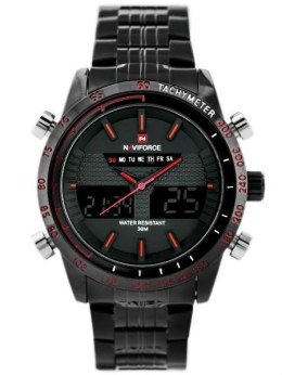 ZEGAREK MĘSKI NAVIFORCE - CONVAIR - DUAL TIME (zn014f) + BOX