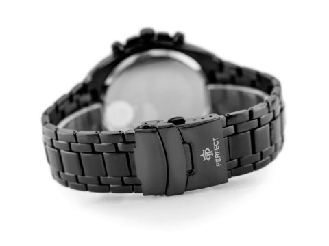 ZEGAREK MĘSKI PERFECT - MILTON - black (zp112a)