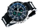 ZEGAREK MĘSKI PERFECT PASAGON (zp116a) - black/white