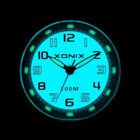 ZEGAREK DAMSKI XONIX TI-005B - WODOSZCZELNY Z ILUMINATOREM (zk536b)