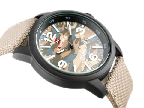 ZEGAREK MĘSKI NAVIFORCE - COMMANDO (zn034a) - beige