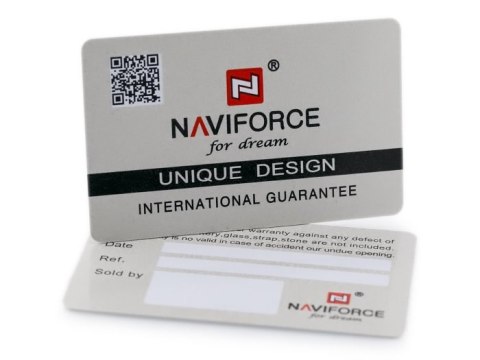 ZEGAREK MĘSKI NAVIFORCE HUSLER 2 (zn028b) - black/grey