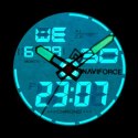 ZEGAREK MĘSKI NAVIFORCE - NF9093 (zn041b) - silver/red + BOX