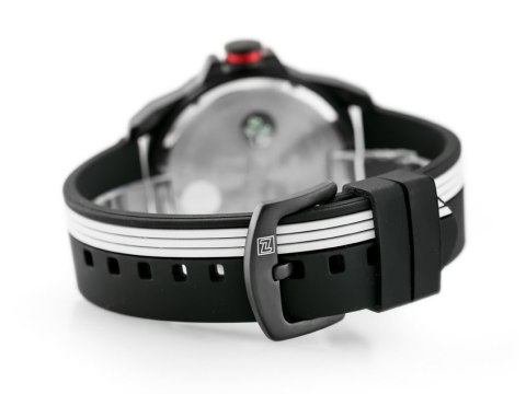 ZEGAREK MĘSKI NAVIFORCE - NF9098 (zn045b) - black/white