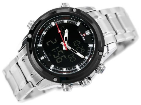 ZEGAREK MĘSKI NAVIFORCE VICKERS 2 - DUAL TIME (zn013a) + BOX