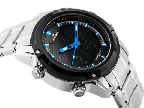 ZEGAREK MĘSKI NAVIFORCE VICKERS 2 - DUAL TIME (zn013c) + BOX