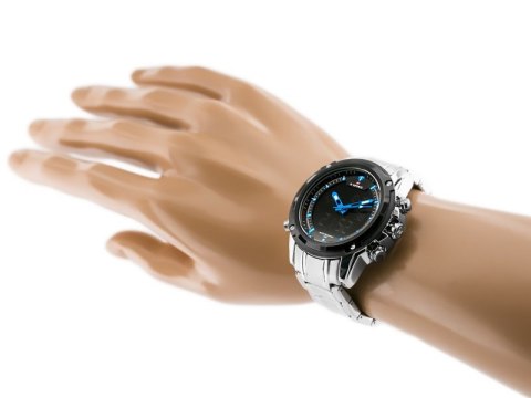 ZEGAREK MĘSKI NAVIFORCE VICKERS 2 - DUAL TIME (zn013c) + BOX