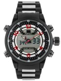 ZEGAREK MĘSKI PERFECT A879 - DUAL TIME (zp224c)