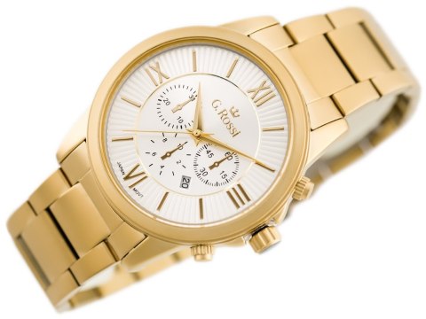 ZEGAREK G. ROSSI - 6846B (zg200d) + BOX