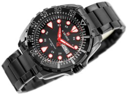 ZEGAREK MĘSKI NAVIFORCE - NF9105 (zn058b) - black/red