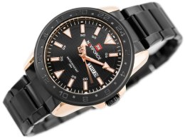 ZEGAREK MĘSKI NAVIFORCE - NF9109 (zn064d) - black/rosegold