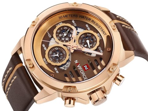 ZEGAREK MĘSKI NAVIFORCE - NF9110 (zn047d) + BOX