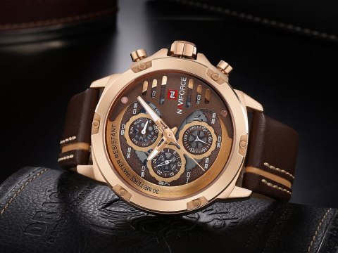 ZEGAREK MĘSKI NAVIFORCE - NF9110 (zn047d) + BOX