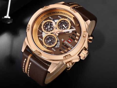 ZEGAREK MĘSKI NAVIFORCE - NF9110 (zn047d) + BOX