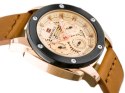 ZEGAREK MĘSKI NAVIFORCE - NF9116 (zn057e) - camel/rosegold
