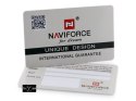 ZEGAREK MĘSKI NAVIFORCE - NF9116 (zn057e) - camel/rosegold
