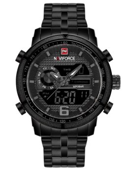 ZEGAREK MĘSKI NAVIFORCE - NF9119 (zn066c) - black/grey