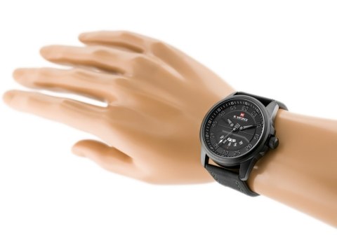 ZEGAREK MĘSKI NAVIFORCE - NF9124 (zn055d) + BOX - black/gray
